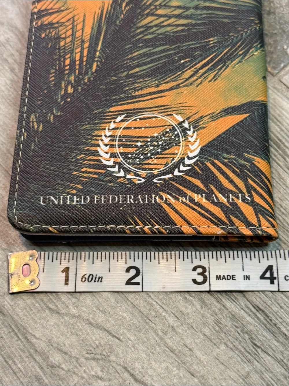 Star Trek The Cruise VII Passport Cover Tropical Vacation
